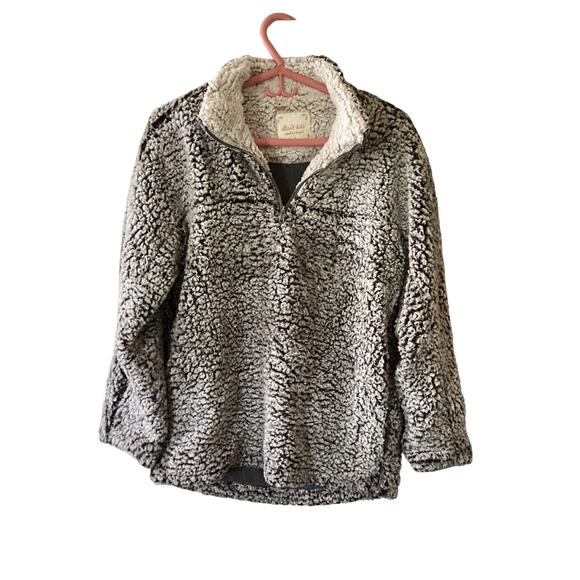 altar’d state Fuzzy Sherpa Pullover 1/4 Zip Jacket Size S - M - Picture 1 of 4